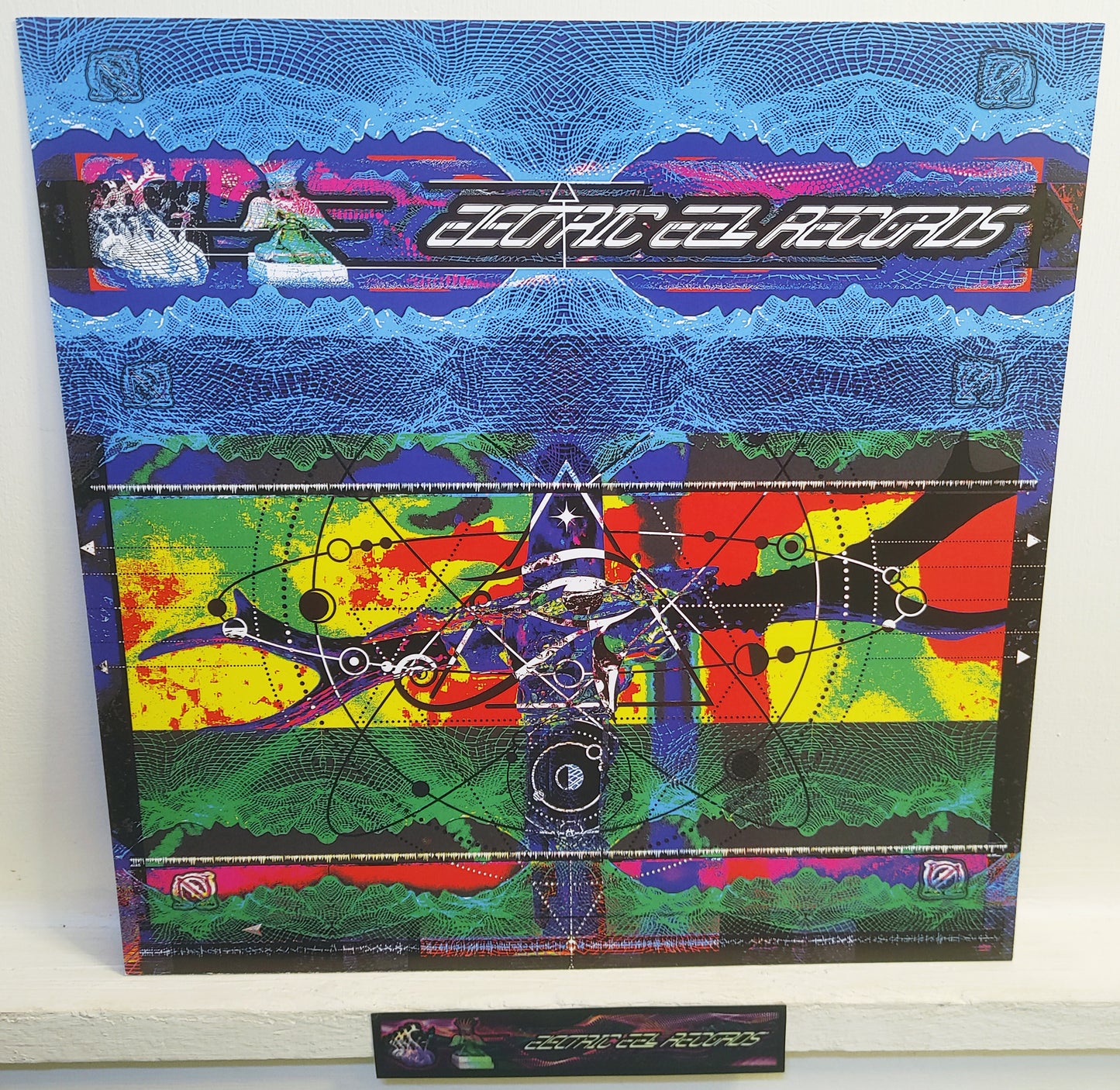 OhmNaga - Approaching the Frontier - Deluxe Glow-in-Dark UV Vinyl Gatefold LP and 11"x11" Art Folio - Limited 1st and LAST UV Vinyl Pressing of 500 Copies