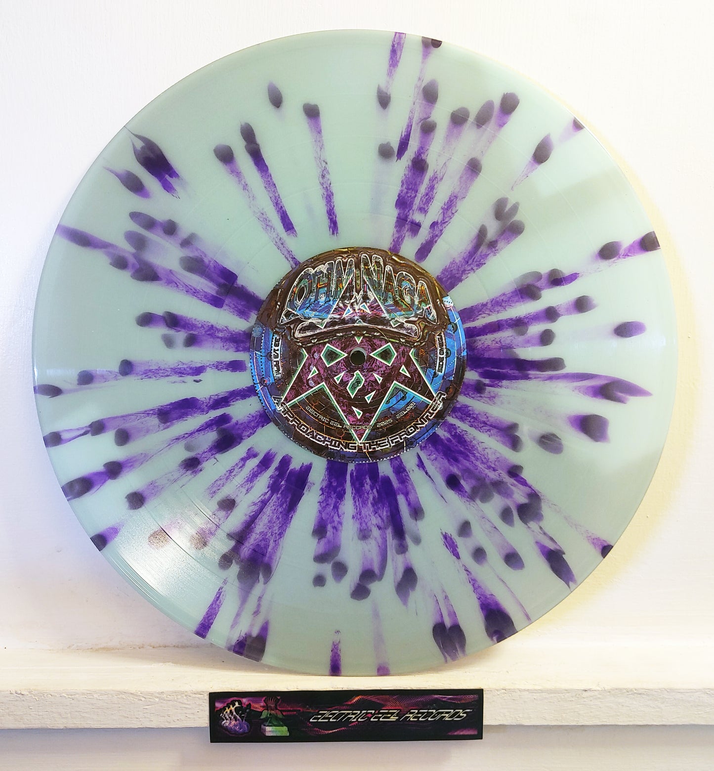 OhmNaga - Approaching the Frontier - Deluxe Glow-in-Dark UV Vinyl Gatefold LP and 11"x11" Art Folio - Limited 1st and LAST UV Vinyl Pressing of 500 Copies