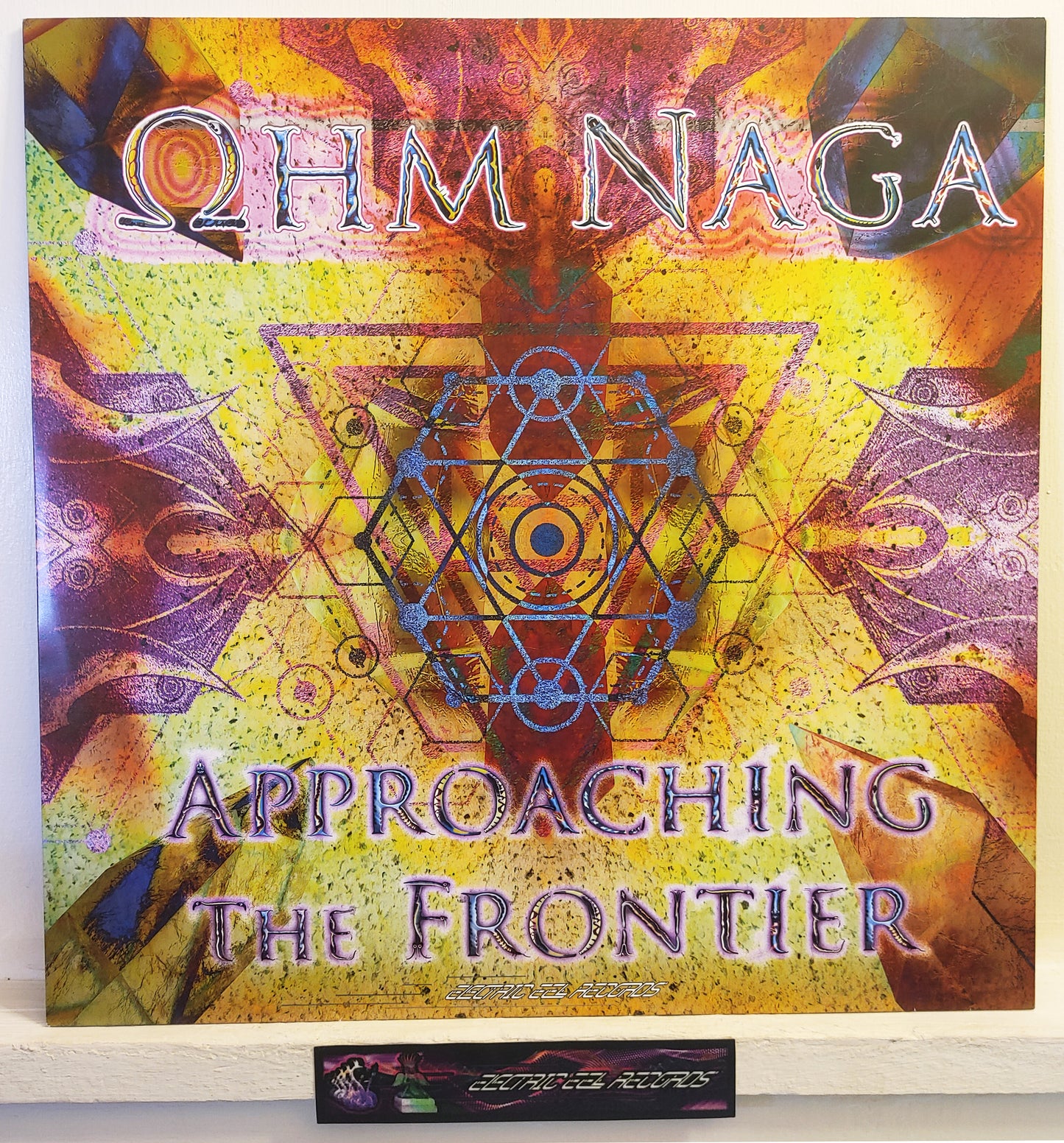 OhmNaga - Approaching the Frontier - Deluxe Glow-in-Dark UV Vinyl Gatefold LP and 11"x11" Art Folio - Limited 1st and LAST UV Vinyl Pressing of 500 Copies