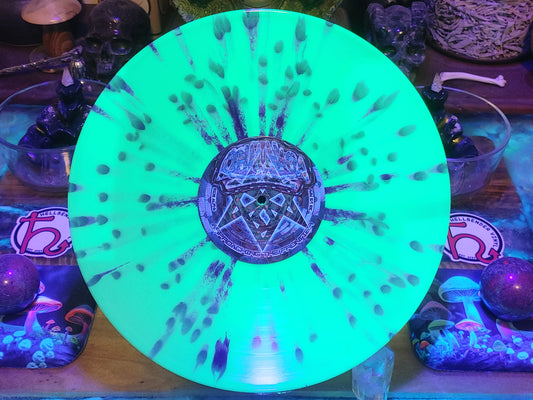 OhmNaga - Approaching the Frontier - Deluxe Glow-in-Dark UV Vinyl Gatefold LP and 11"x11" Art Folio - Limited 1st and LAST UV Vinyl Pressing of 500 Copies