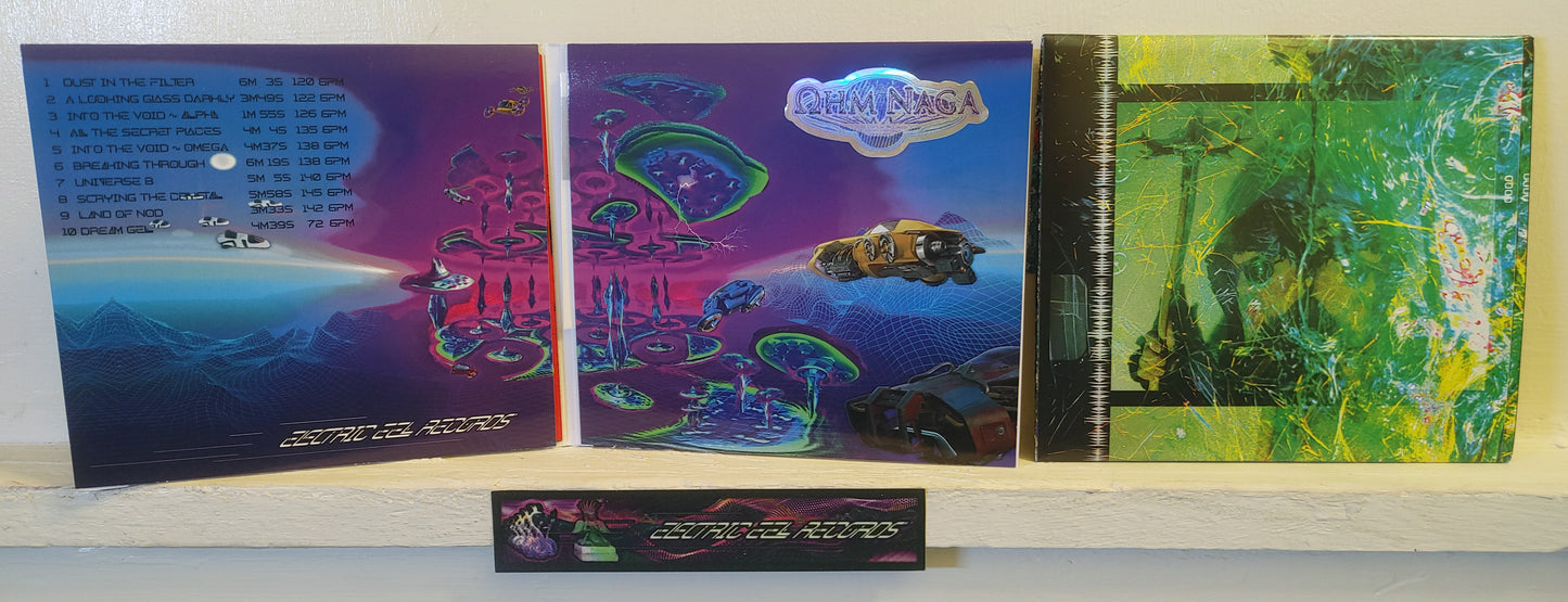 Deluxe CD with Art Folio - OhmNaga - Approaching the Frontier