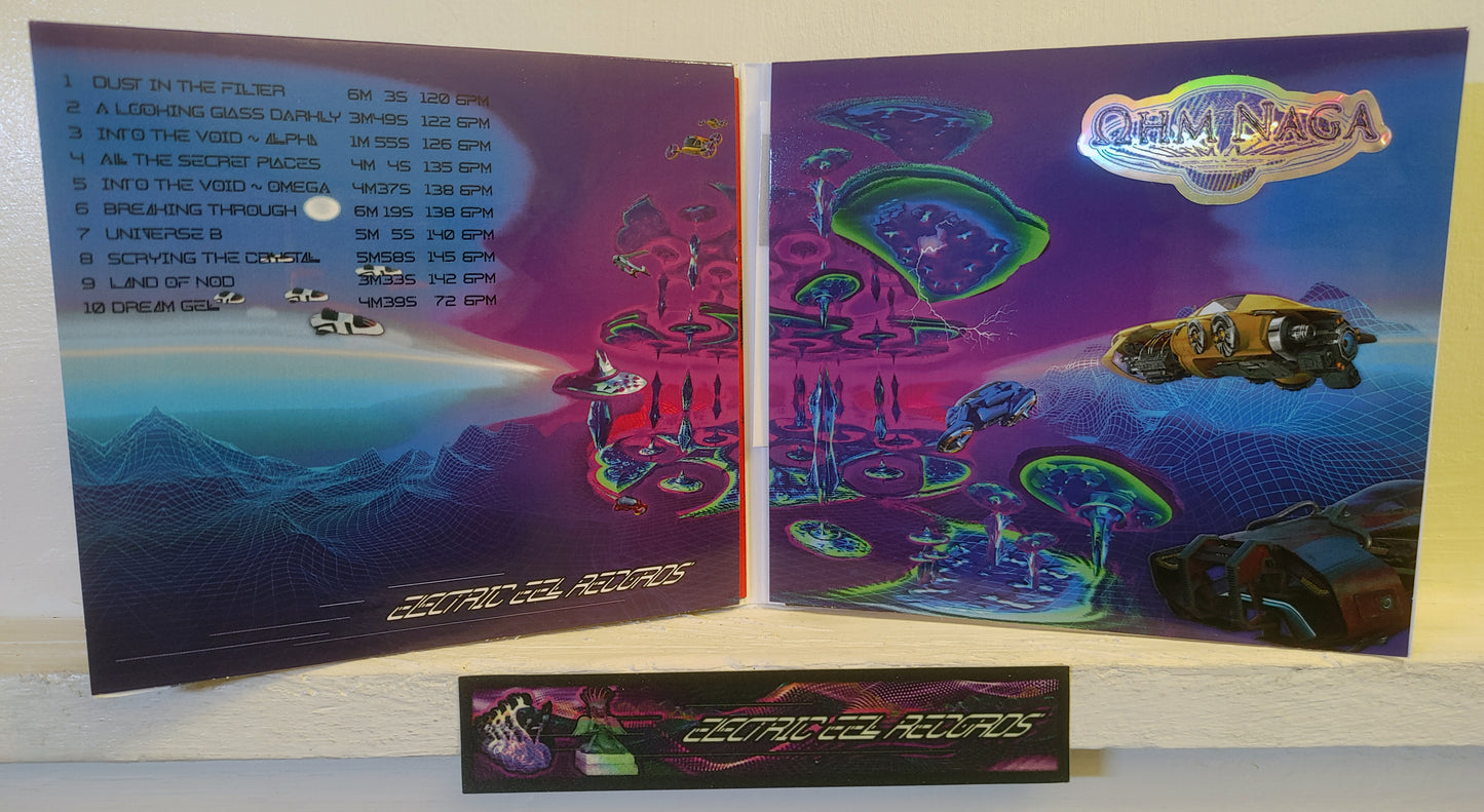 Deluxe CD with Art Folio - OhmNaga - Approaching the Frontier
