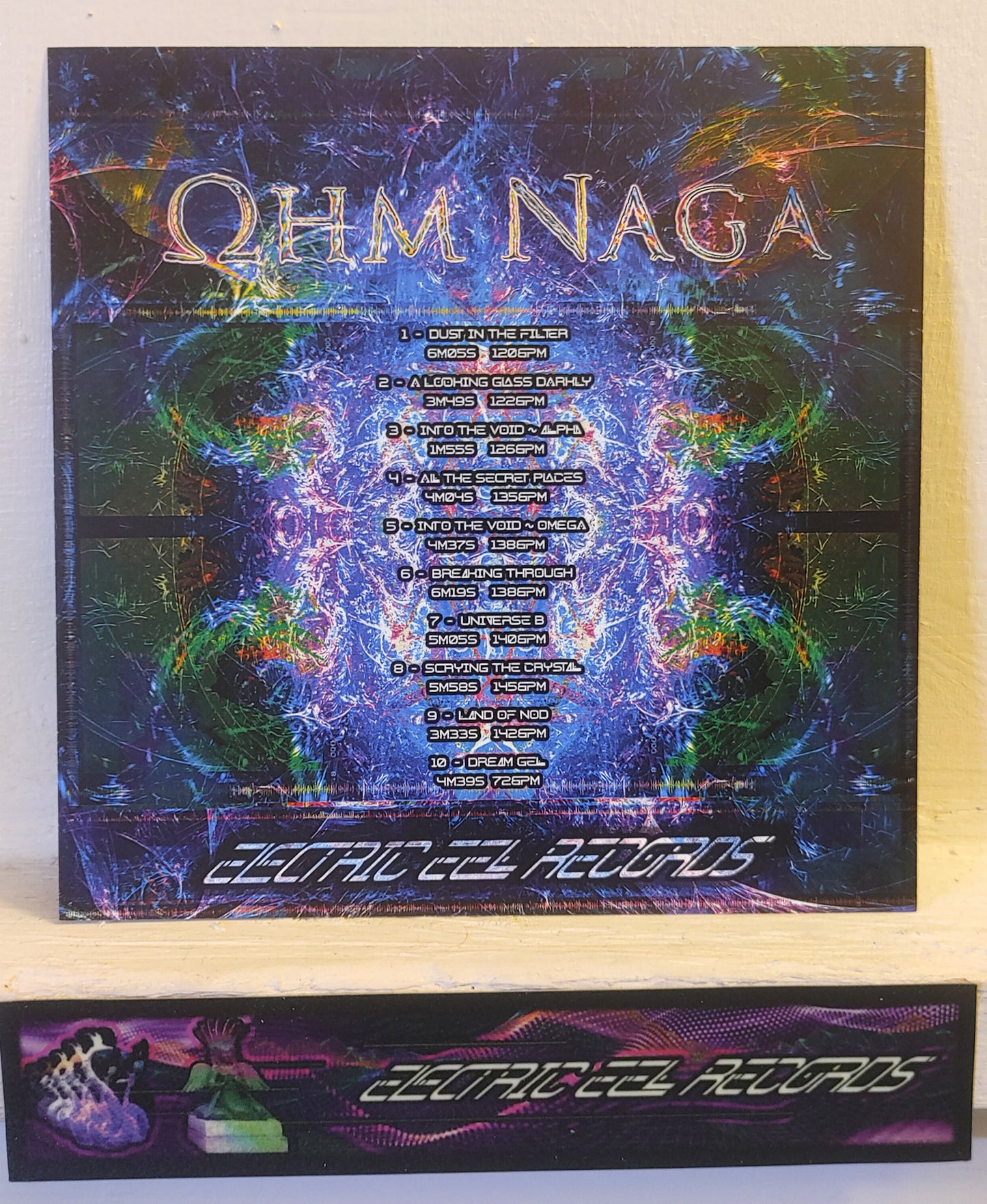 Deluxe CD with Art Folio - OhmNaga - Approaching the Frontier