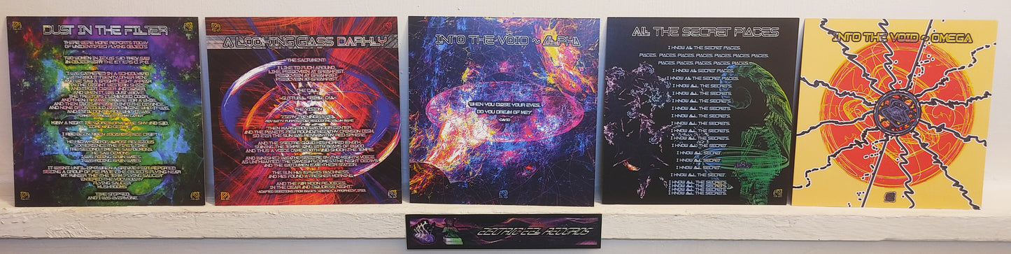Deluxe CD with Art Folio - OhmNaga - Approaching the Frontier