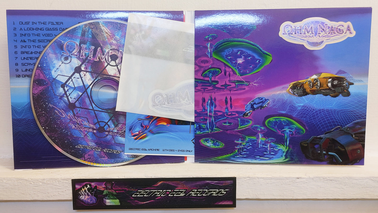 Deluxe CD with Art Folio - OhmNaga - Approaching the Frontier