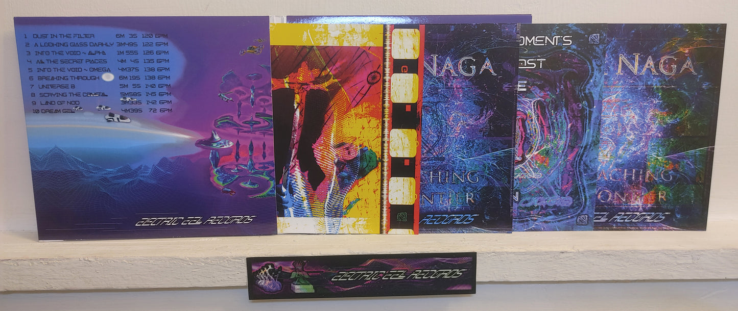 Deluxe CD with Art Folio - OhmNaga - Approaching the Frontier