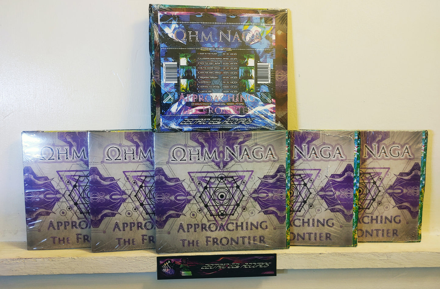 Deluxe CD with Art Folio - OhmNaga - Approaching the Frontier