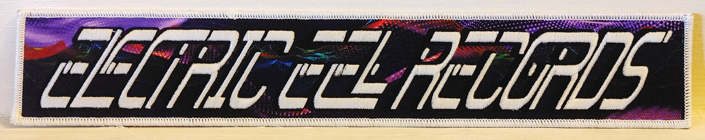 Patch - Large 12" UV Electric Eel Records patch