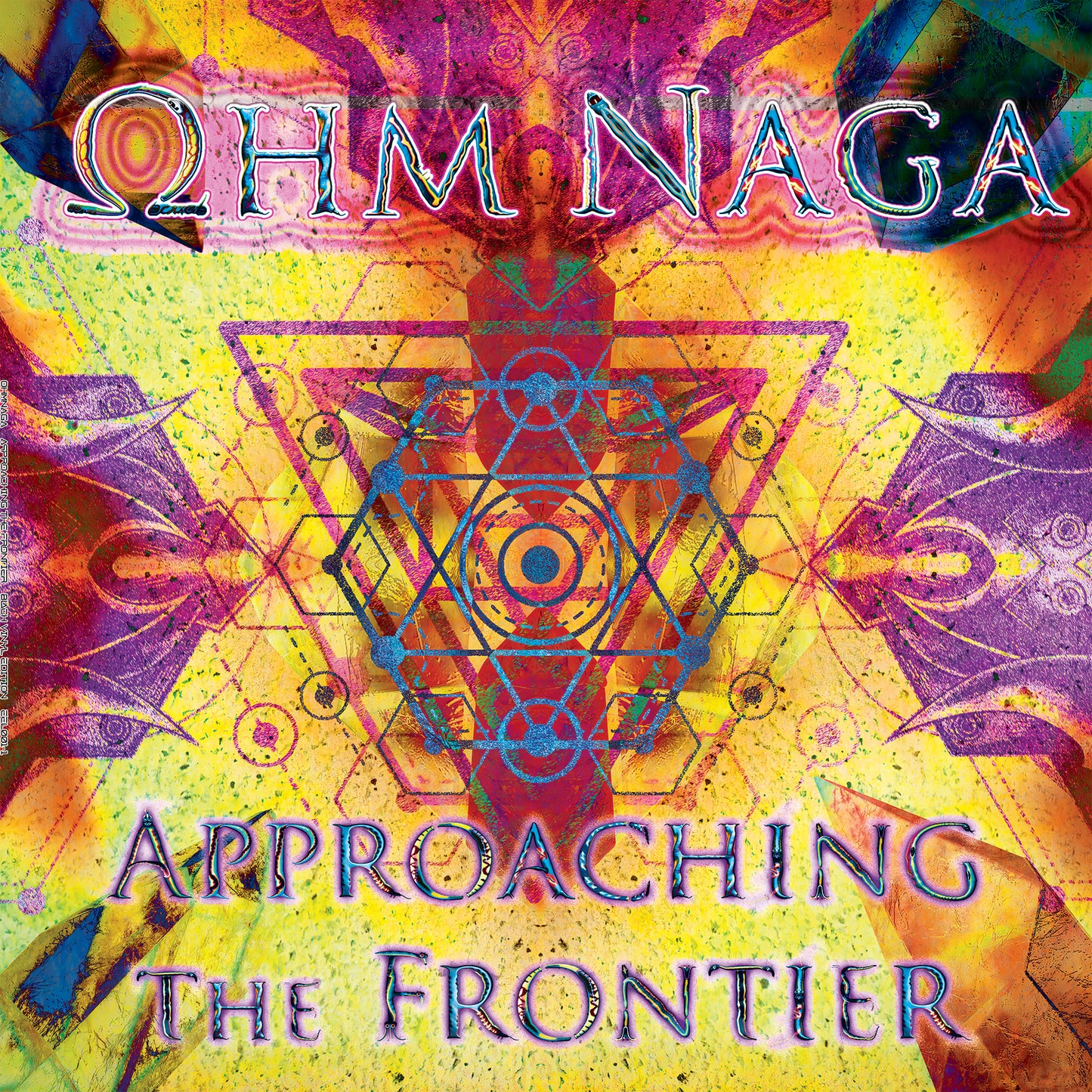 OhmNaga - Approaching the Frontier - Black Vinyl LP - 1st Black Vinyl Pressing of 500 Copies