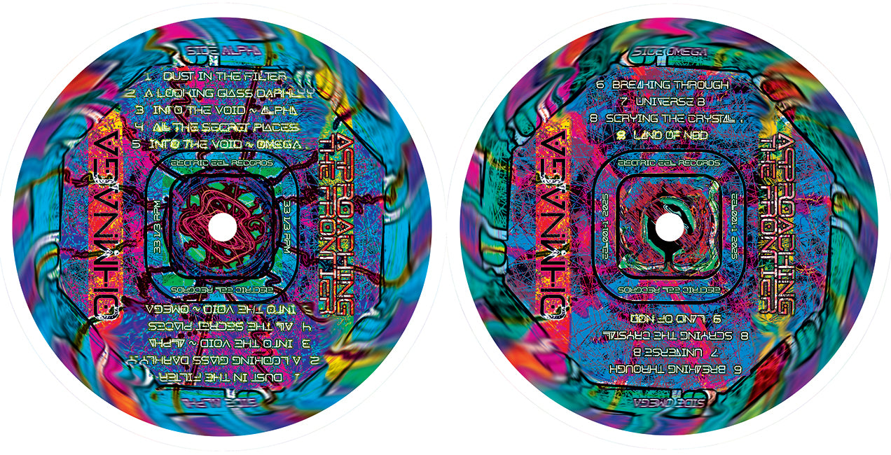 OhmNaga - Approaching the Frontier - Black Vinyl LP - 1st Black Vinyl Pressing of 500 Copies